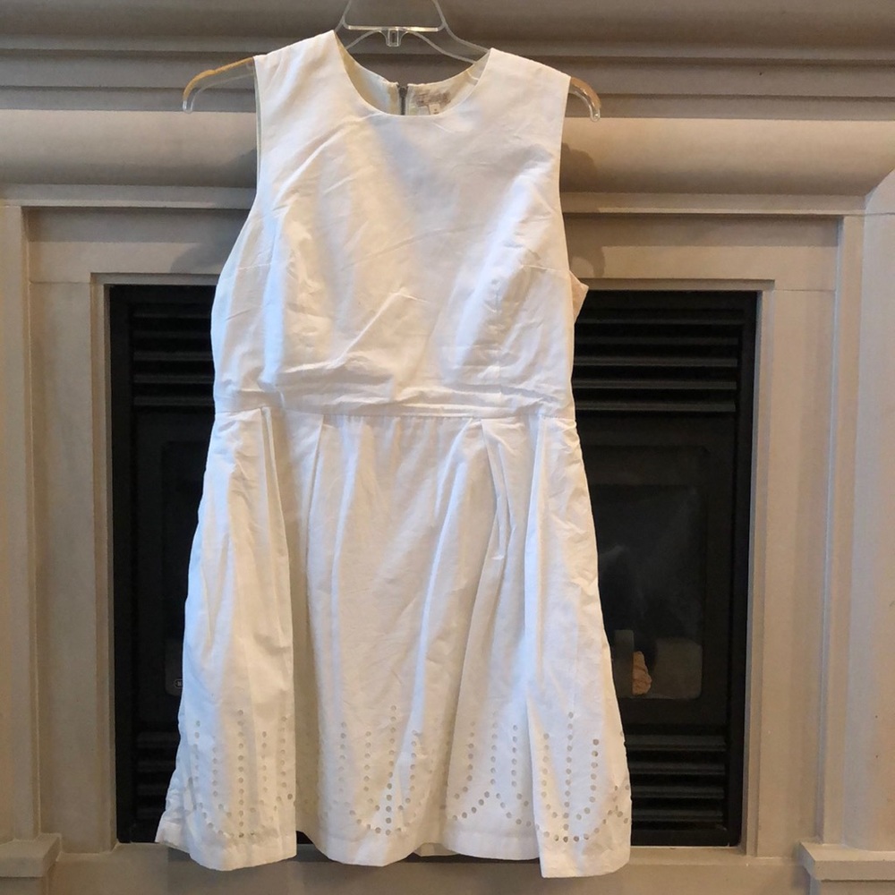 Gap, size 14, white cotton dress.